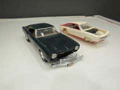 1970 Chevy Monte Carlo 70s Chevy Vega model Car Kit vintage 1/25 Built AMT MPC