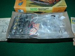 Vintage Palmer Plastics 1970 Mustang “Boss 302” Fastback Motorized-Unassembled