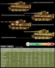 Academy 1/35 Tiger I Mid Version 13287 WWII German Heavy Tank Model Kit Sealed