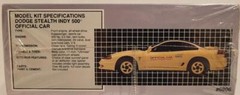 AMT/ERTL Dodge Stealth Indy 500 Official Car 1/25 Scale Plastic Model MPN 6806
