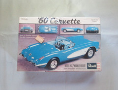 Vintage 1976 Revell 1/25-1960 Corvette Model Kit SEALED-UNOPENED