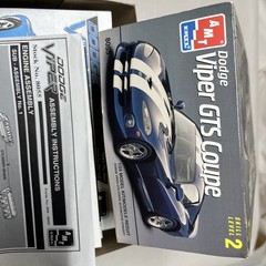 AMT 1:25 DODGE VIPER GTS COUPE MODEL KIT PARTS LOT