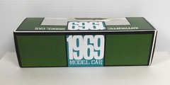 New 1969 Buick Riviera White Promo Model REPLICA BOX ONLY..NO CAR