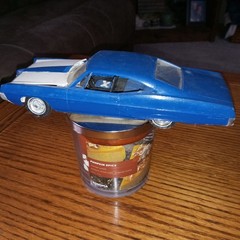 MPC 1967 PONTIAC BONNEVILLE HT ANNUAL 967 BUILT UP MODEL CAR
