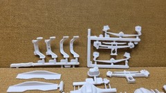 Ford LNT 8000 Snow Plow FRAME & REAR SUSPENSION 1:25 AMT NEW Model Kit PARTS