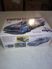 A3E MPC Pepsi Chevelle Stock Car Nascar 1:25 Model Kit 808/12 Retro SEALED