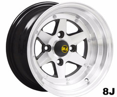 Aoshima 1/24 LONG CHAMP XR-4 14Inch Model Wheel Set