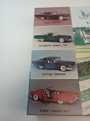 Monogram 1958 Ford Thunderbird model kit 4-in-1 Body Color Blue Awesome 😎