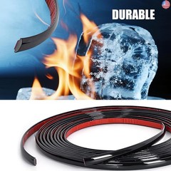 MLY 43FT Car Trim Molding, Glossy Black Car Exterior and Interior Molding Trim,