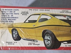 RARE Vintage 1/25 AMT AMC NEW MATADOR X T467 NEW OLD STOCK FACTORY SEALED 1976