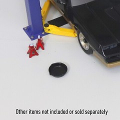 Make It RC 1/24-1/25 Scale Oil Drain Pan For Model Car Shop, Garage, Diorama