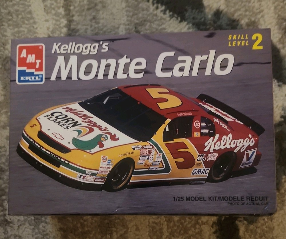 AMT #8187 Kellogg’s Monte Carlo #5 1/25 Scale Plastic Model Kit