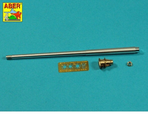 Aber 1/35 German Marder III SdKfz. 139 Gun Barrel 76.2mm Pak 36(r) for Tamiya