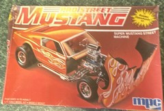 MPC 1/25 1967 PRO STREET MUSTANG