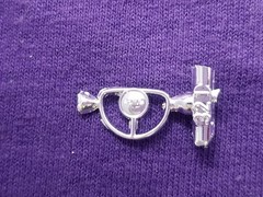 1950 Ford Convertible HORN RING from AMT 1:25 Model Kit 50