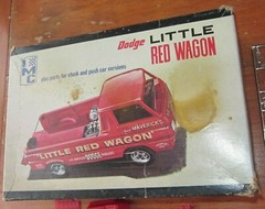 IMC Dodge A100 Pickup Truck Stock Push Car or Little Red Wagon Unbuilt Kit # 107
