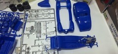 Vintage 1994 Lindberg Ford 1940 Coupe 1/25 Scale Model Car Kit #72519 OPEN BOX