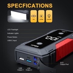 Hpbs H50 – Battery Pack For Up To 10.0L Gas And 8.0L Diesel Engines
