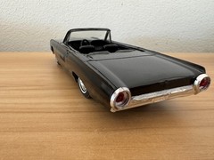 Vintage 1963 FORD THUNDERBIRD PROMO Dealer CAR ~ Black Convertible T bird