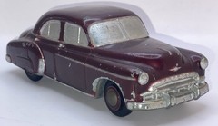 1949 Chevrolet Styleline 4Dr Sdn Promo 1/25 National Products Banthrico Maroon