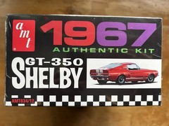 AMT 1967 Ford Mustang Shelby GT-350 Black 1:25 Scale Model Kit New Sealed
