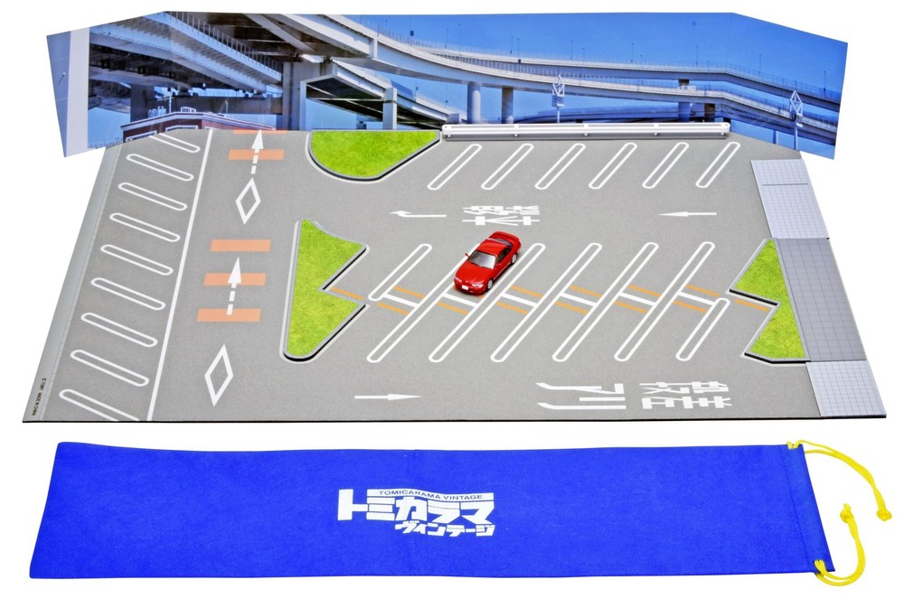 Tomicarama Vintage 1/64 Scale 12a Daikoku Parking Area Mat A Nissan Silvia Q’s A
