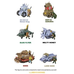 HiPlay XINSHI MODEL Plastic Model Kits:Metal Slug X: Land Seek Truck / Tank Gift
