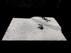 1/35 Scale Military Diorama Base Terrain Display Model Soldiers Figures Diecast