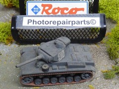 Roco Minitanks Painted WWII German Panzer III Medium Tanks Lot #9843B©