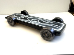 Stunning Pinewood Derby Car! Ultra Fast with Serious Trophy Potential !!