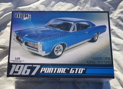 MPC 1967 Pontiac GTO Plastic Car Model Car Kit 1/25 Scale 710 New Sealed