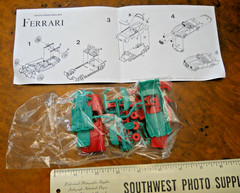GLENCOE #3604 MINIKITS JAGUAR XK120 AND FERRARI IN 1/72ND SCALE (NEW IN BOX)