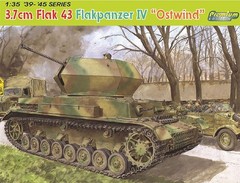 Dragon 6550 1/35 ’39-‘45 SERIES 1/35 3.7cm FlaK 43 Flakpanzer IV Ostwind model