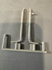 AMT/ERTL 6808 Dodge Viper RT/10 Parts Kit Bash Catalytic Converter Muffler