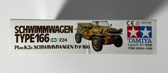 Lot: Tamiya #35224 1/35 Scale VW Schwimmwagen Type 166 + 2 Resin Detail Sets