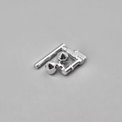 AMT 1/25 1953 Ford Pickup Truck Parts Kitbash Chrome Light Bezels