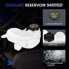 Engine Coolant Reservoir Tank 94511521 Compatible with Chevrolet Spark