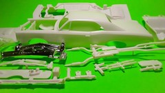 1967 GTO Pontiac 1/25 Body Glass Hood Dated Bumpers Interior Tub Frame Taillamps