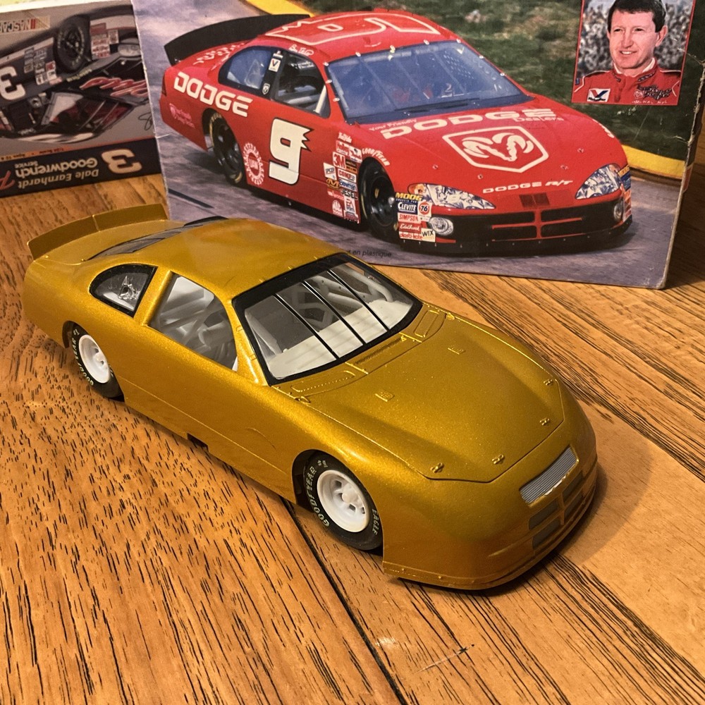 Built Model Car, 2001 Revell Stock Car STARTED, INCOMPLETE, MODIFIED