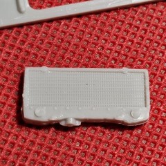 Radiator 1966 Ford Mustang 1:25 scale model car part AMT