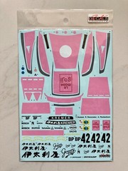 S.K. Decals SK24105 Porsche 935 K3 Le Mans 24Hr 1980 Team Grozzy #42 Decal Sheet