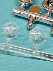 Revell AMT Ertl Monogram MPC 1/24 Model Part 1939 Chevy Coupe Stock Headlights