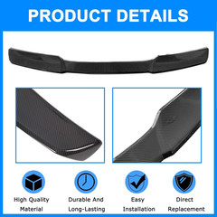 Carbon Fiber Rear Spoiler Wing for 2005-2013 Chevy Corvette C6 ZR1 Rear Trunk L