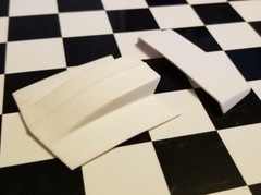 Resin Rear Spoiler & Outlaw Hood Combo for ’69 Camaro Revell 1/25. HOT!