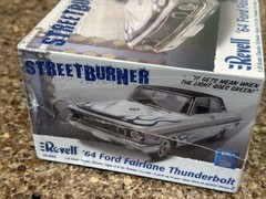 REVELL 1964 FORD FAIRLANE STREETBURNER FACTORY SEALED KIT! CIRCA 2006! VMCP!