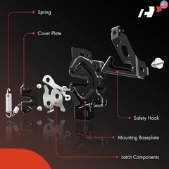 A-Premium Front Hood Latch Assembly Compatible with Ford Vehicles – Expedition
