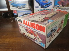Original MPC Donnie Allison Mercury Cyclone Stock Car Sealed Inside 1/25