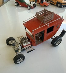 BUILT LOT 1970’s MONOGRAM MODELS S’COOL BUS CHERRY BOMB TJ TAXI GARBAGE TRUCK +