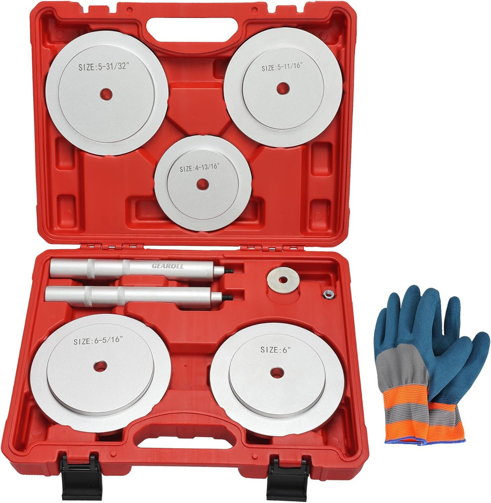 Truck Hub Seal Installer Kit Fit for Size Seal for Class 7 & Class 8 Trucks, Hea