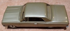 AMT promo car 1964 Chevrolet Chevelle Malibu SS metallic tan chevy